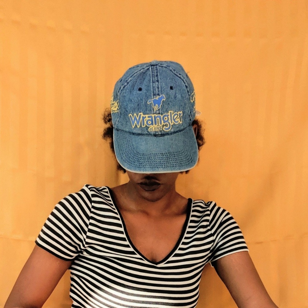 Wrangler jeans NASCAR Dale Earnhardt denim hat